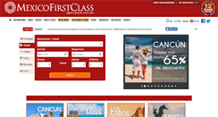 Desktop Screenshot of mexicofirstclass.com